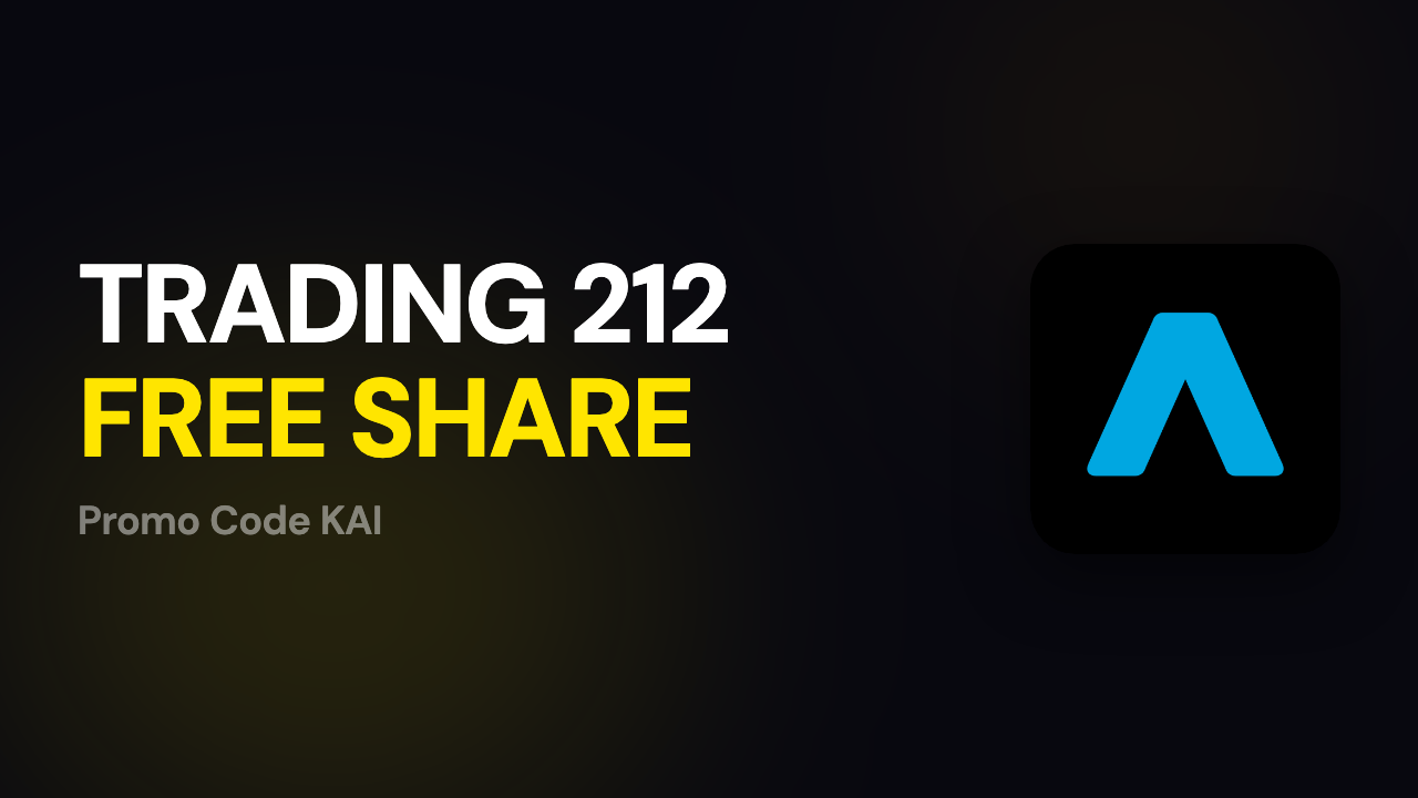 Trading 212 promo code KAI